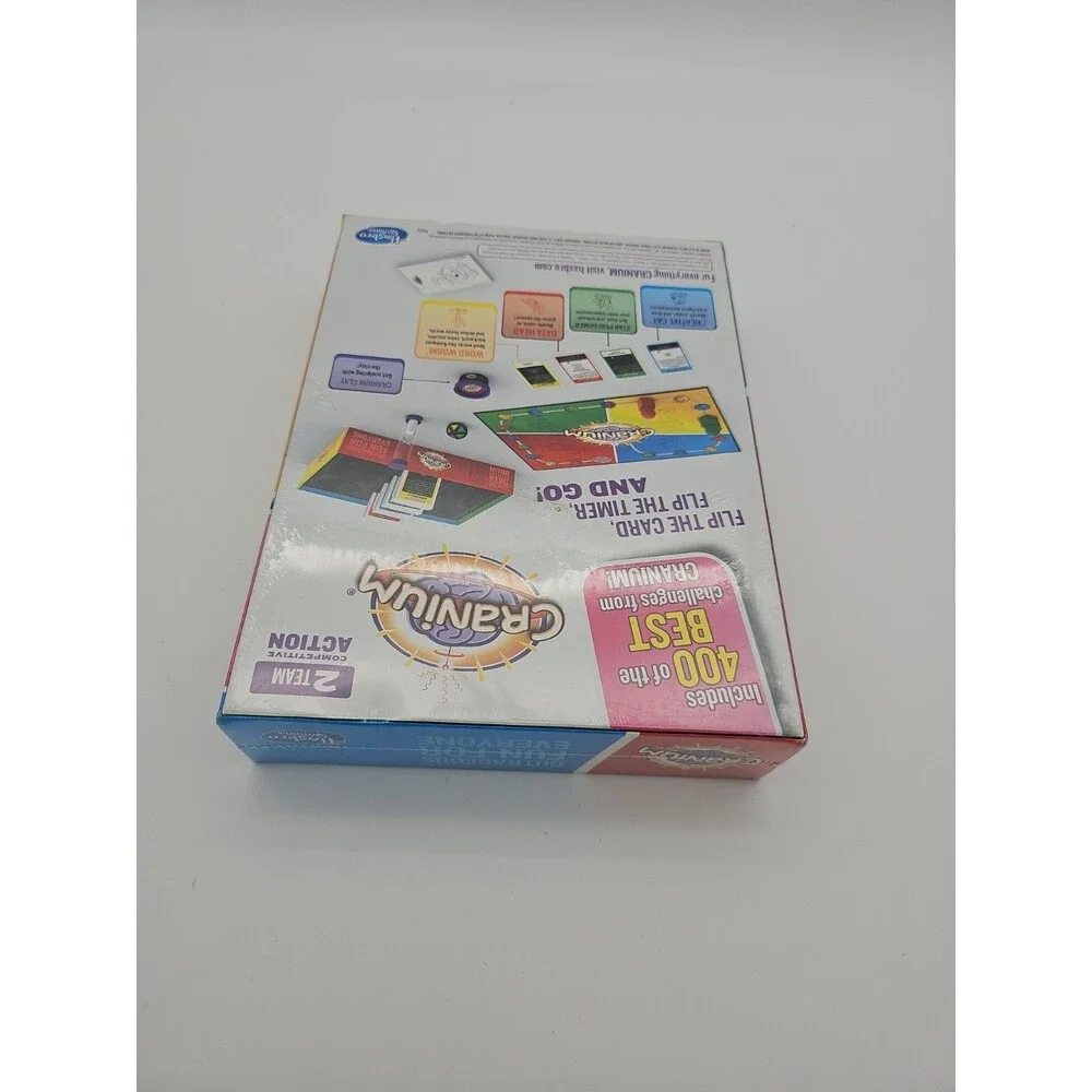 Hasbro Cranium Board Game A5225 400 Best Challenges Clay  New Sealed Box